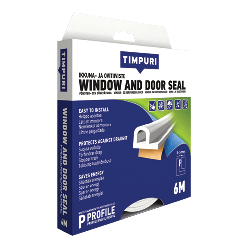 Timpuri fönster- och dörrtätning Fönster- och dörrtätning P